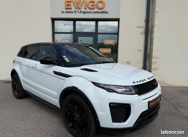 Land rover Range Rover Evoque 2.0 TD4 180 SE PIANO BLACK DYNAMIC 4WD B Blanc de 2016