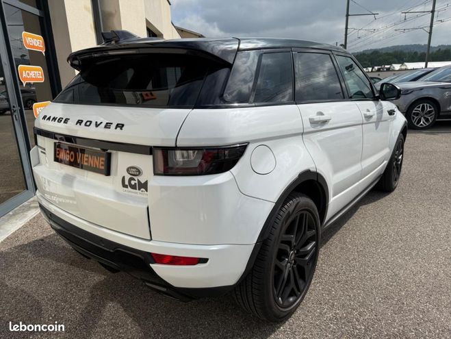 Land rover Range Rover Evoque 2.0 TD4 180 SE PIANO BLACK DYNAMIC 4WD B Blanc de 2016