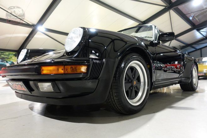 Porsche 911 930 Turbo cabrio Noir de 1988