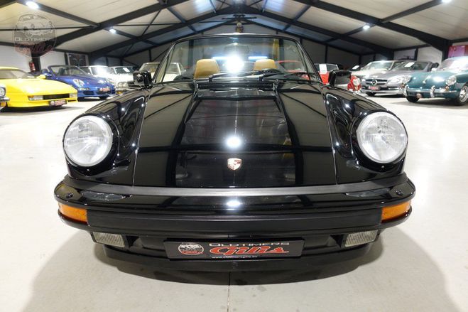 Porsche 911 930 Turbo cabrio Noir de 1988