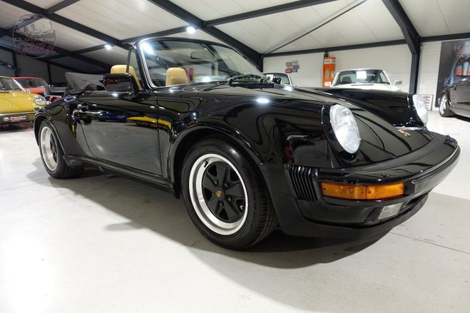 Porsche 911 930 Turbo cabrio Noir de 1988
