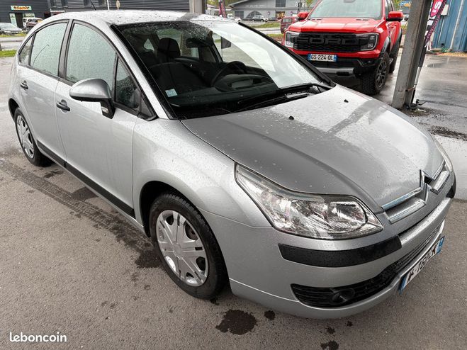 Citroen C4 5 portes essence boite mecanique vitesse Gris de 2006