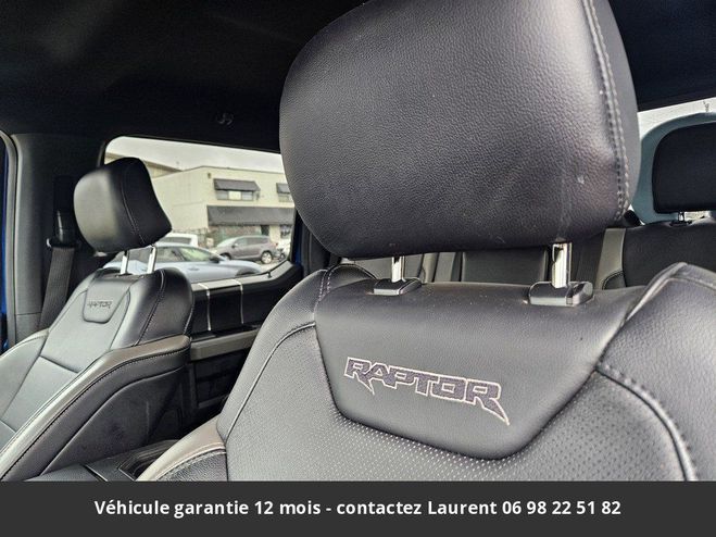 Ford F150 raptor supercrew 4x4 tout compris hors h Bleu de 2017