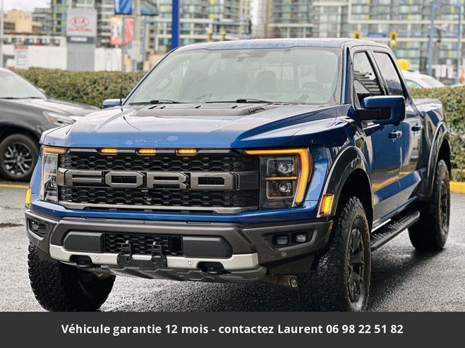 Ford F150 raptor supercrew 4x4 tout compris hors h Bleu de 2022