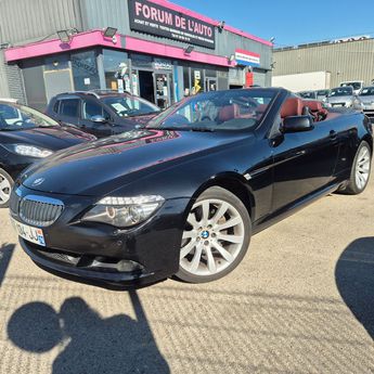  Voir détails -BMW 635 (E64) CABRIOLET 635DA 286 PACK LUXE à Coignires (78)