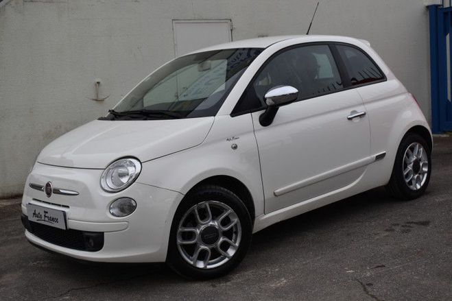 Fiat 500 1.2 8V 69CH SPORT BLANC de 2008