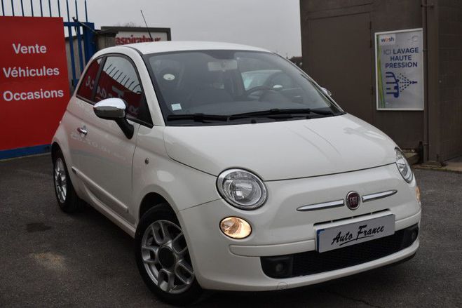 Fiat 500 1.2 8V 69CH SPORT BLANC de 2008