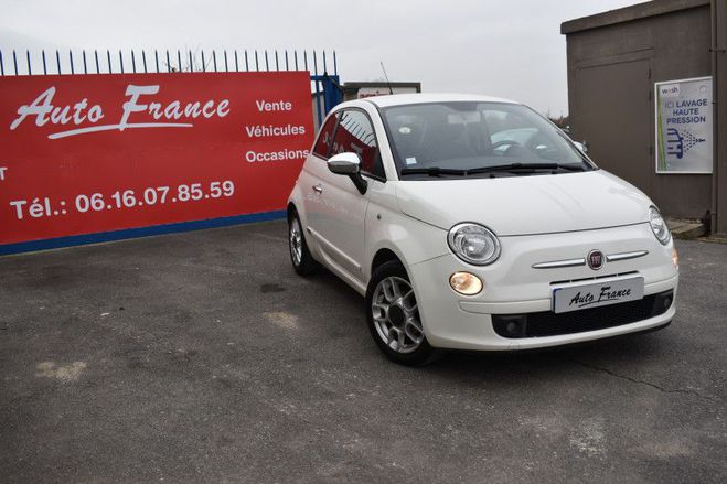 Fiat 500 1.2 8V 69CH SPORT BLANC de 2008