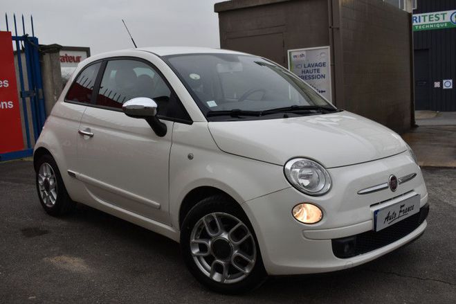 Fiat 500 1.2 8V 69CH SPORT BLANC de 2008