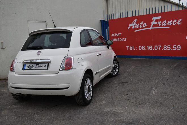 Fiat 500 1.2 8V 69CH SPORT BLANC de 2008