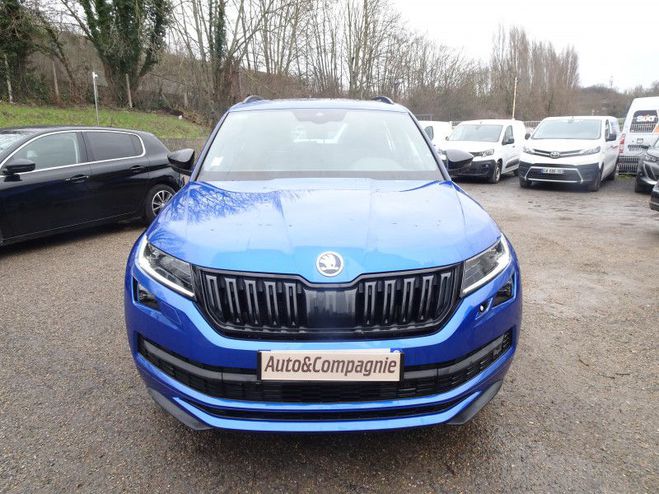Skoda Kodiaq 2.0 TDI 150CH SCR SPORTLINE DSG EURO6AP  BLEU F de 2021