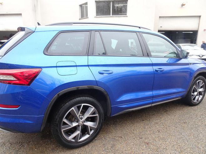 Skoda Kodiaq 2.0 TDI 150CH SCR SPORTLINE DSG EURO6AP  BLEU F de 2021