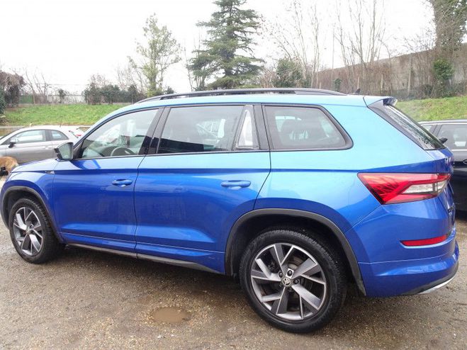 Skoda Kodiaq 2.0 TDI 150CH SCR SPORTLINE DSG EURO6AP  BLEU F de 2021