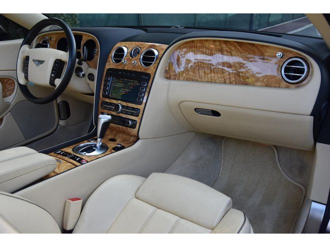 Bentley Continental Convertible 6.8i - BVA CABRIOLET . NOIR de 2008