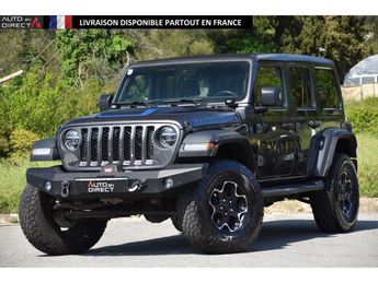  Voir détails -Jeep Wrangler 2.0i T 4xe - 380 - BVA 4x4 2018 Unlimite à Mougins (06)
