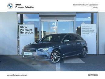  Voir détails -Audi S3 Sportback 2.0 TFSI 310ch quattro S troni à Cholet (49)