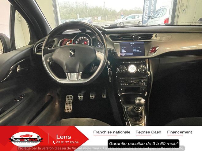 Citroen DS3 1.6 TURBO 155 CV EDITION SPORTCHIC / BTH Noir Mtallis de 2013