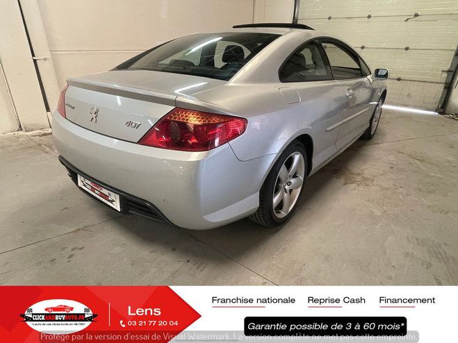 Peugeot 407 COUPE 2.7 HDI 204 CV EDITION GRIFFE / TO Gris Clair Mtallis de 2007
