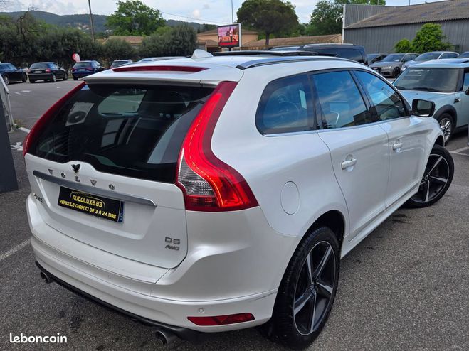 Volvo XC60 d5 2.4 tdi 215 cv rdesign garantie Blanc de 2014