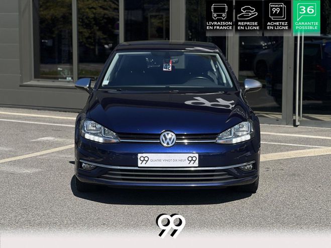 Volkswagen Golf 1.6 TDI 115cv - CarPlay sans fil Camra, Bleu fonc de 2018