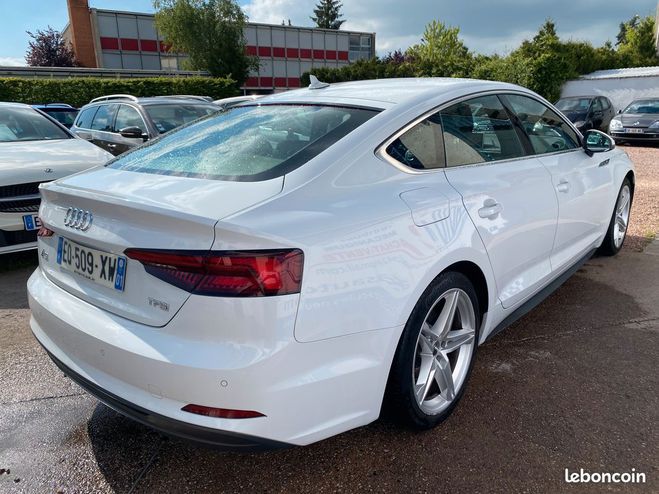 Audi A5 Sportback 1.4 tfsi 150ch s line tronic 7 Blanc de 2017