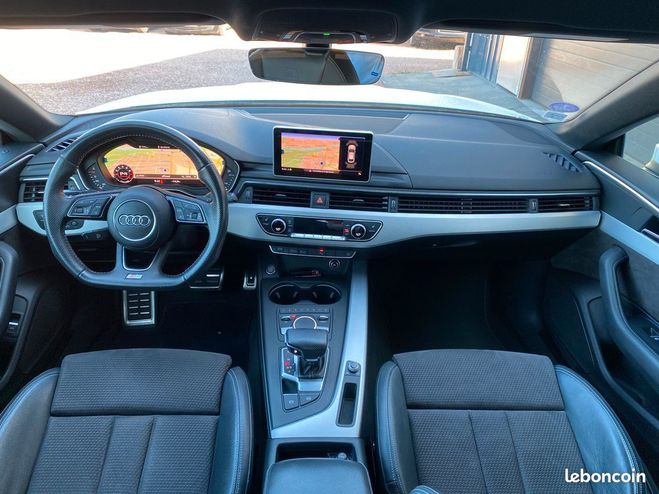 Audi A5 Sportback 1.4 tfsi 150ch s line tronic 7 Blanc de 2017