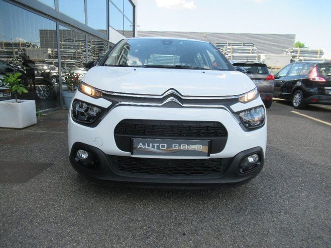 Citroen C3 SOCIETE BLUEHDI 100 SetS BVM FEEL Blanche de 2020