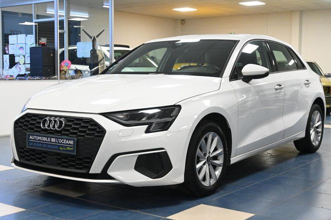 Audi A3 Sportback 30 TFSI 110 Blanc de 2021