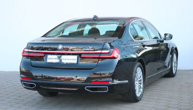 BMW Serie 7 (G11) 730D 265 BVA8 *GARANTIE 12 MOIS* noir mtal de 2021