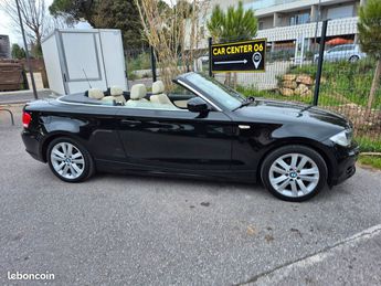  Voir détails -BMW Serie 1 118 cabriolet 2l 143cv 2009 à Biot (06)