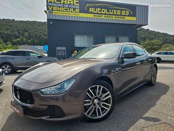  Voir détails -Maserati Ghibli 3.0 v6 275 cv suivi intgral garantie à Draguignan (83)