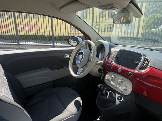 Fiat 500 1.2 8V 69CH MIRROR Rouge de 2017