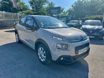  Voir détails -Citroen C3 BlueHDi 100 BVM6 Feel GPS CLIM à  Les Pennes-Mirabeau (13)