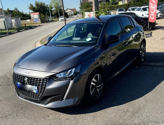 Peugeot 208 Allure 1.2 PT 100CV 09/2022 12500HT ENTR Gris Mtallis de 2022