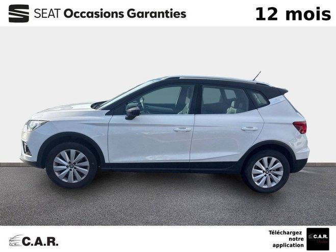 Seat Arona 1.0 EcoTSI 115 ch Start/Stop DSG7 Xcelle Blanc de 2019