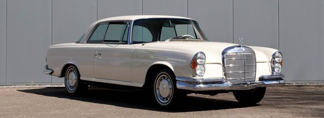 Mercedes 280 se W111 2778 cm 6 cilinder in line 158 H Blanc de 1968