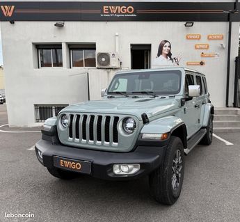  Voir détails -Jeep Wrangler WANGLER Unlimited OVERLAND 380ch HYBRID  à Nmes (30)