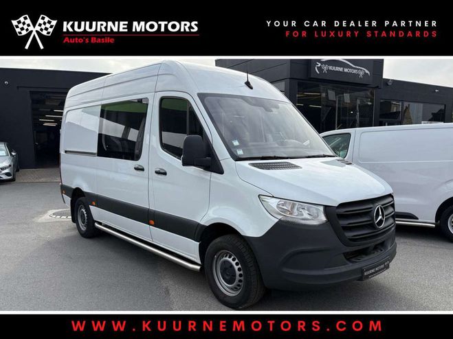 Mercedes Sprinter 315CDi Dub Cabine- 7 Plaats- Trekhaak Blanc Mtallis de 