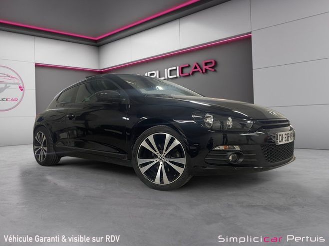 Volkswagen Scirocco 2.0 TDI 140 FAP Sportline // TOIT OUVRAN Noir de 2012
