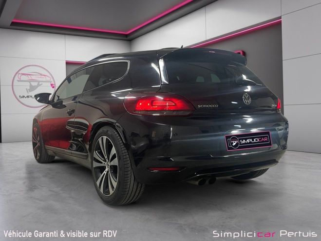 Volkswagen Scirocco 2.0 TDI 140 FAP Sportline // TOIT OUVRAN Noir de 2012