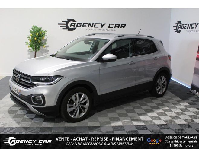 Volkswagen T Cross 1.0 TSI - 115 - Start&Stop - BV DSG 7 Ca GRIS CLAIR de 2019