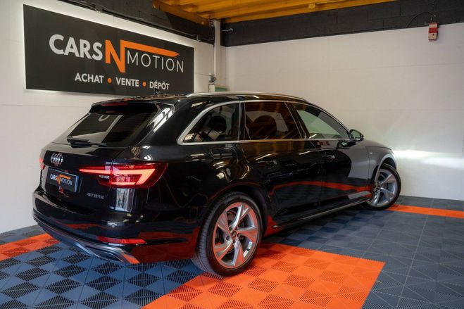 Audi A4 Avant 40 TFSI 190ch S line S tronic 7 -  NOIR de 2019