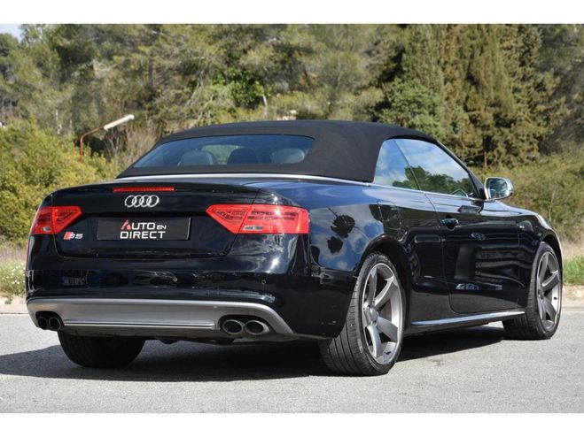 Audi S5 Cabriolet Quattro 3.0 V6 TFSI - BV S-tro NOIR de 2013