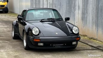  Voir détails -Porsche 911 Turbo 1987 930 Noir à Louvil (59)