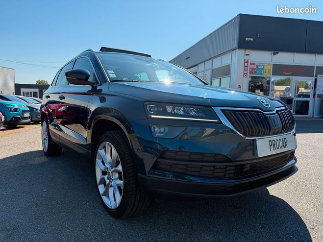 Skoda Karoq 2.0 tdi 150 scr sportline 4x4 dsg7 Bleu de 2018