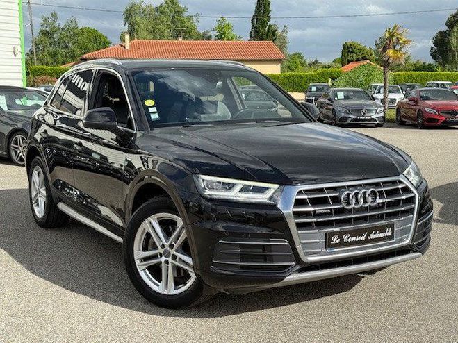 Audi Q5 2.0 TDI 190CH S LINE QUATTRO S TRONIC 7 Noir de 2017