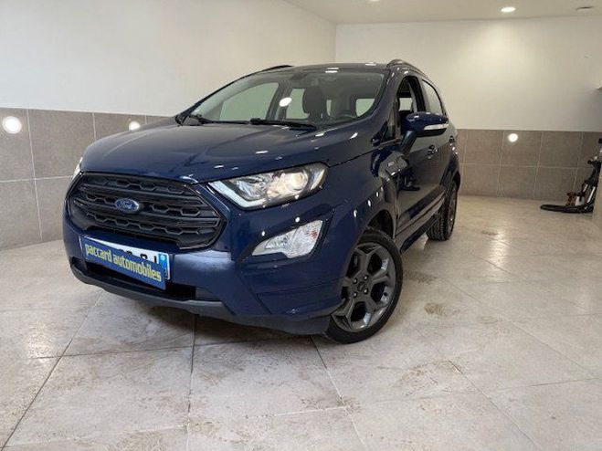 Ford Ecosport ECOBOOST 125CV ST LINE CRIT AIR 1 CREDIT BLEU de 2018