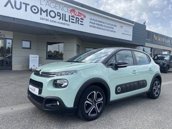  Voir détails -Citroen C3 1.2 PURETECH 110 S&S 5CV SHINE EAT6 à Sausheim (68)