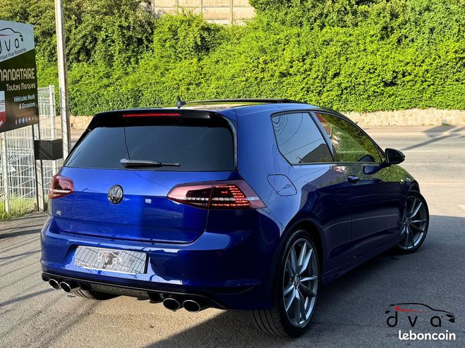 Volkswagen Golf 7 R 300 ch DSG6 Pas de malus Co2 Bleu de 2015