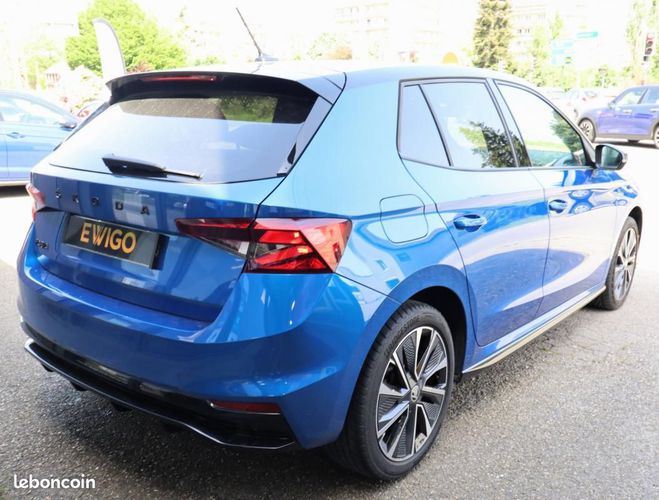 Skoda Fabia 1.0 TSI 110 CH MONTE CARLO DSG7 BVA + CA Bleu de 2023